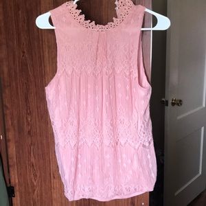 Cute summer pink dress shirt